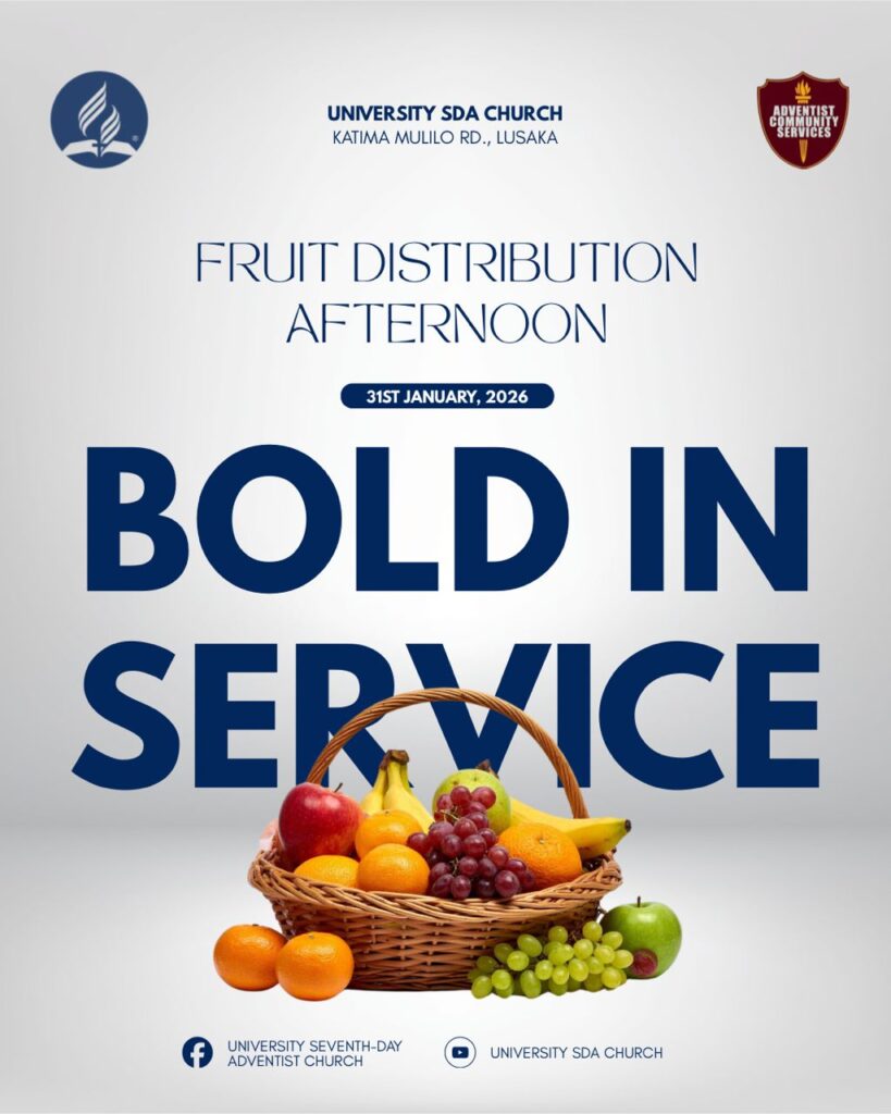 Fruit distribution sabbath poster